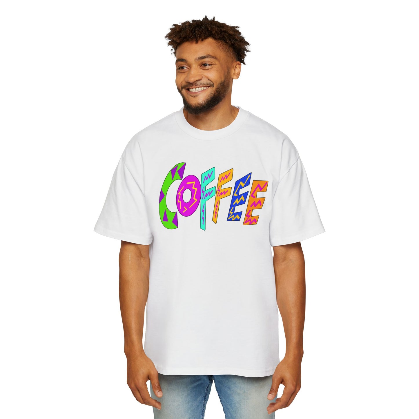 "COFFEE" Heavy Oversized Tee