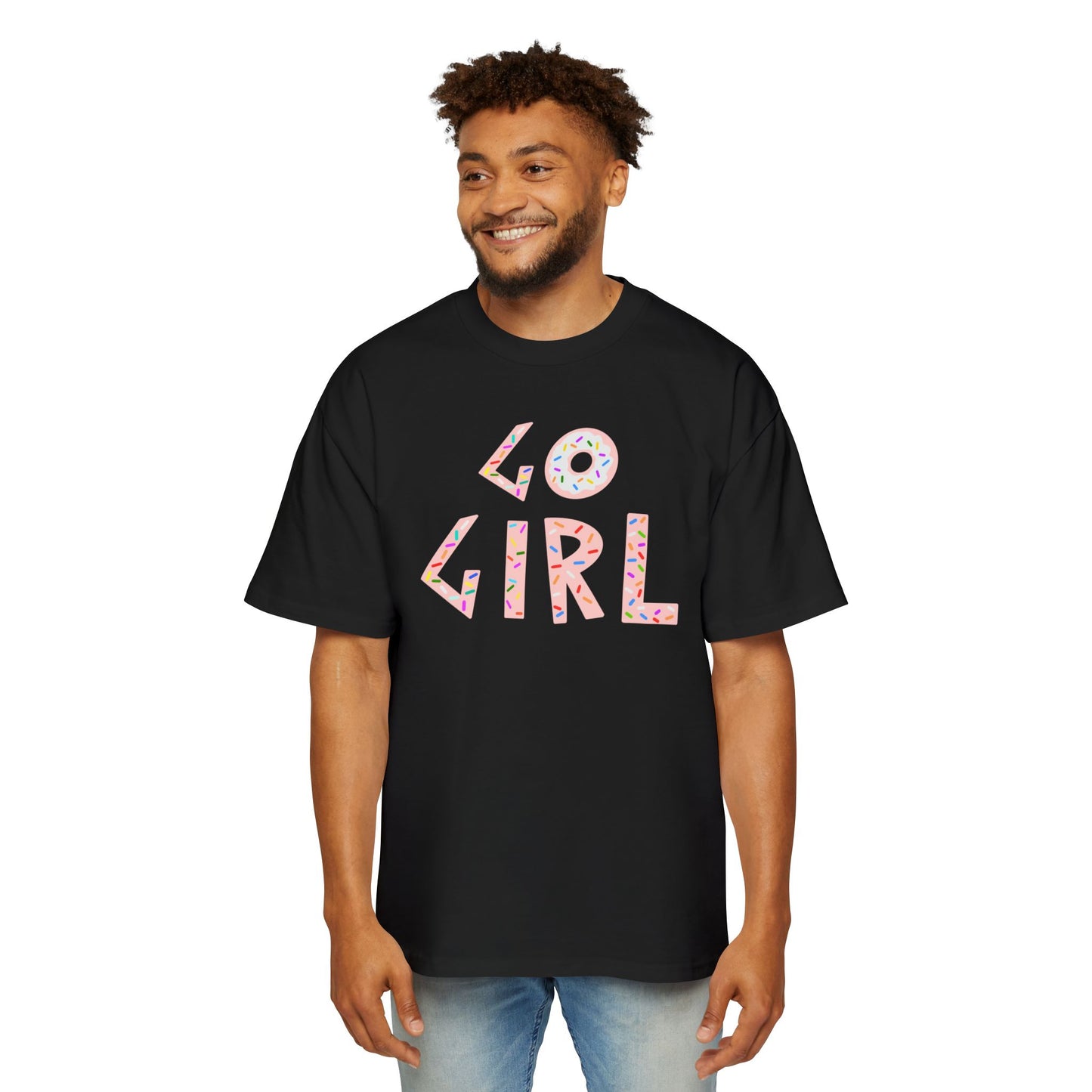 "GO GIRL" Heavy Tee