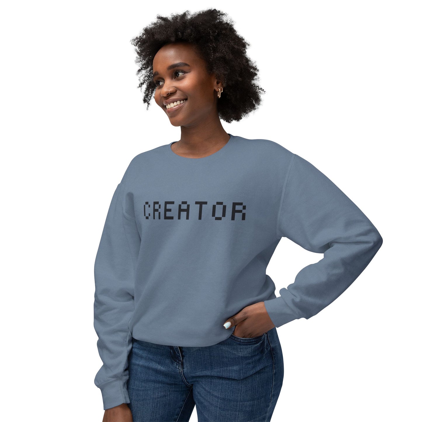 Creator Unisex Lightweight Crewneck Sweatshirt