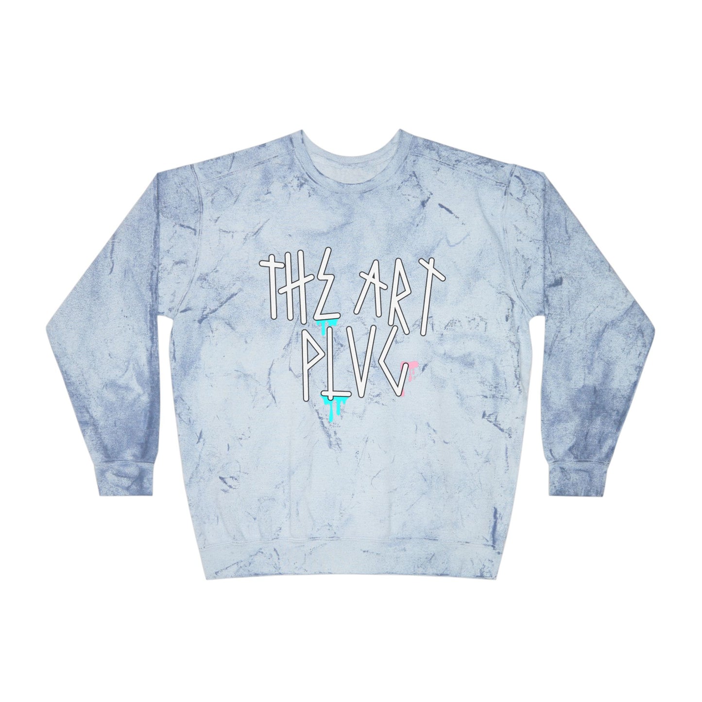 "TAP DRIP" Unisex Color Blast Crewneck Sweatshirt