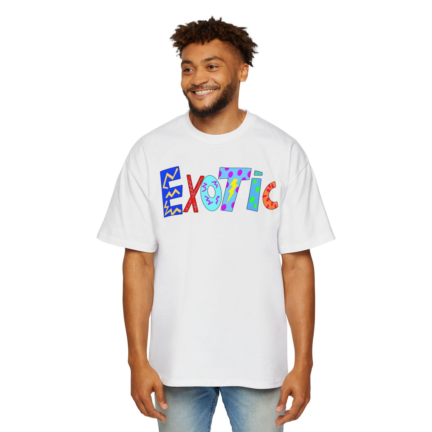 "EXOTIC" Heavy Oversized Tee