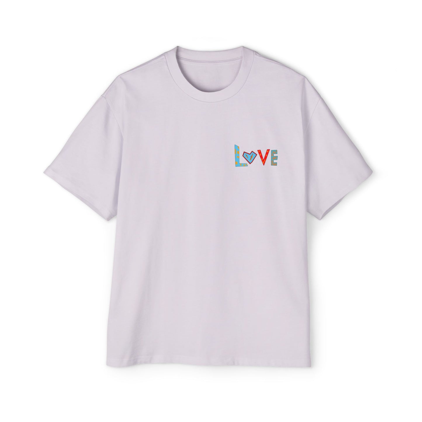 "LOVE" Unisex Heavy Oversized Tee