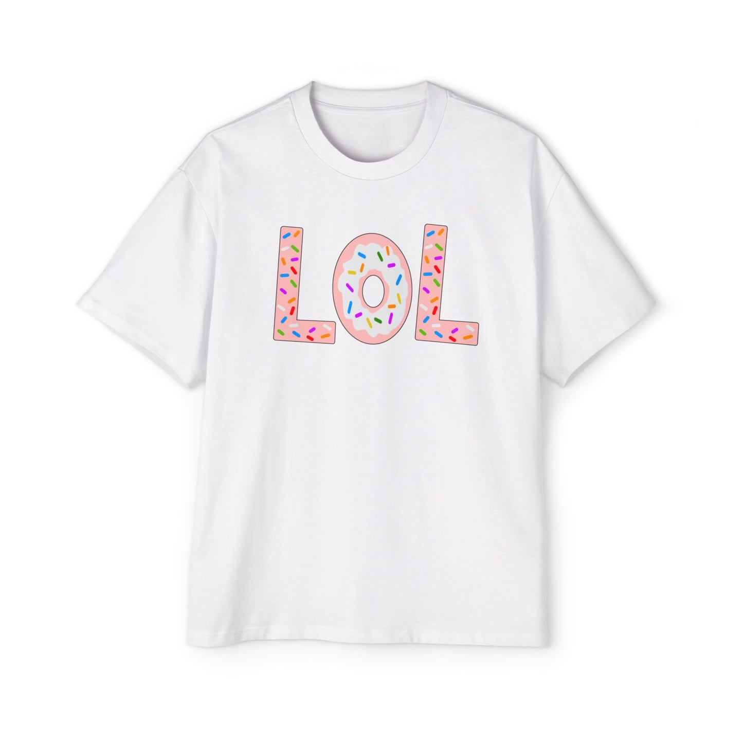 "LOL" Unisex Heavy Oversized Tee