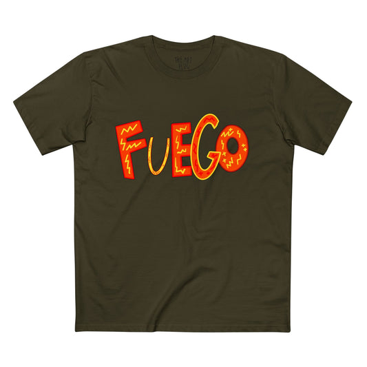 "FUEGO" Unisex Staple Tee