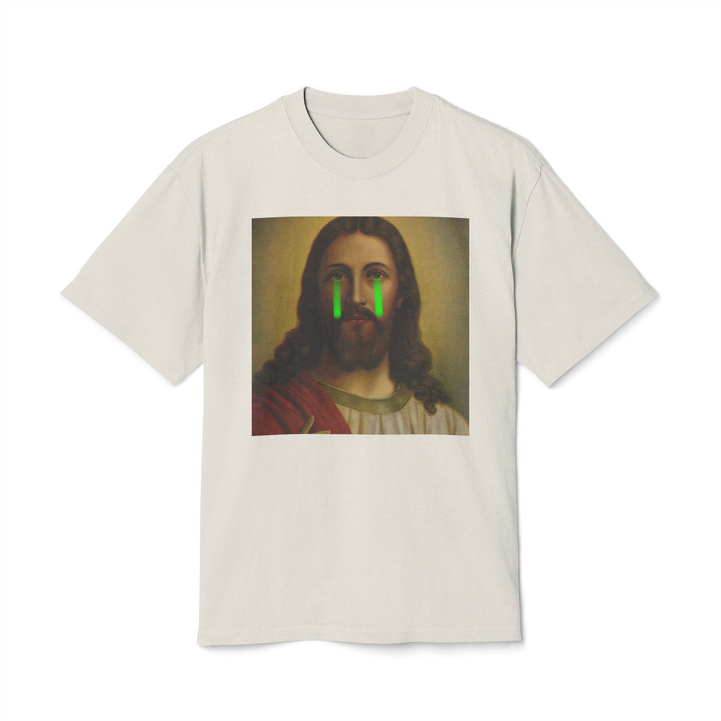 "NEON JESUS" Unisex Heavy Faded Tee