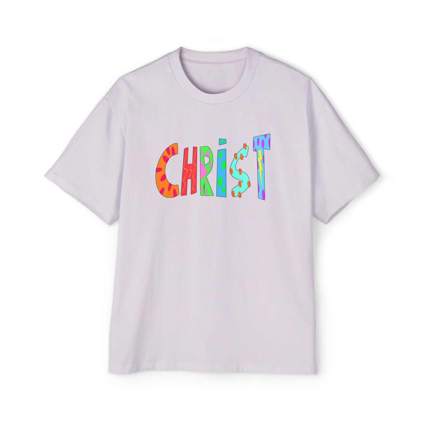 "CHRIST" Unisex Heavy Oversized Tee